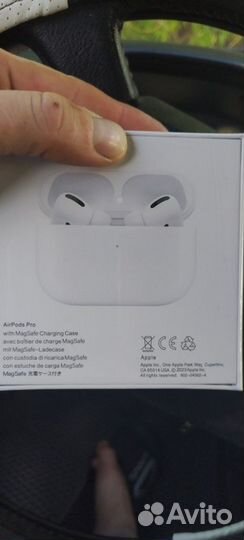 Airpods pro with wireless charging case