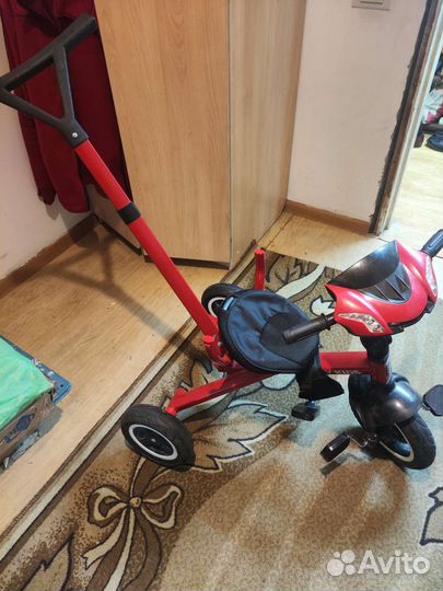 Детский велосипед каляска
