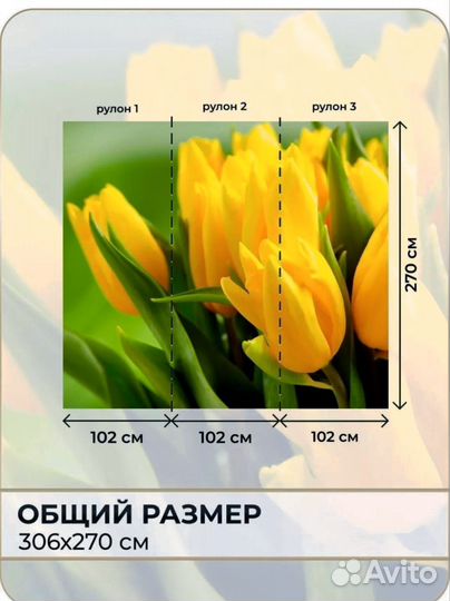 Фотообои флизелиновые