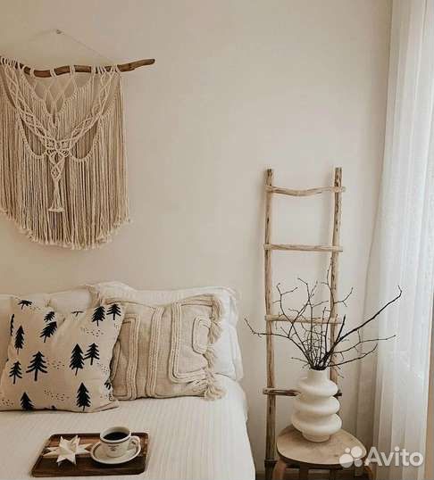 Чехол на подушку hm home кружка елки zara home