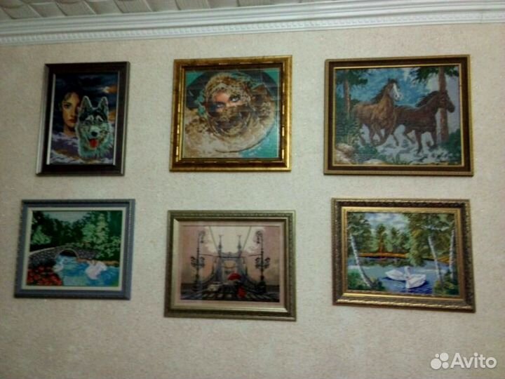 Картины и иконы из бисера (вышивка на заказ)