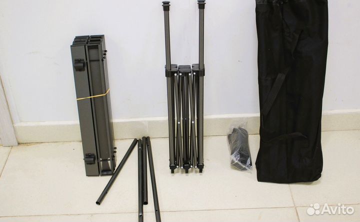 Реечный стол 140 на 70 с корзинами