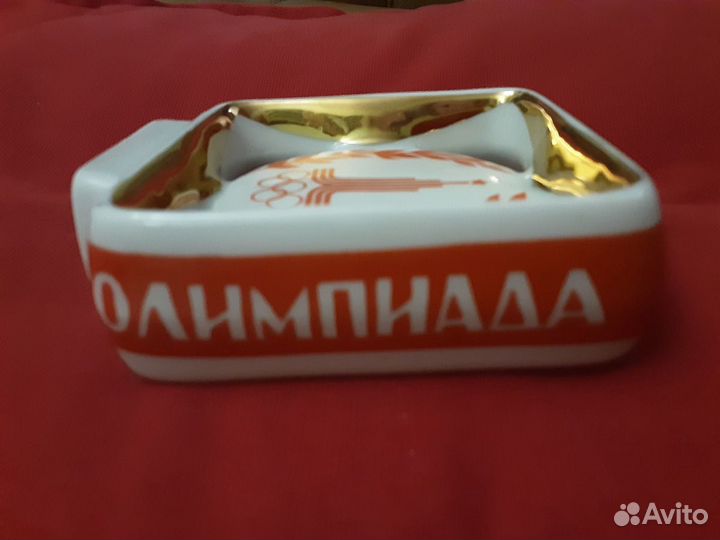 Плакетка редкая Олимпиада 80 ффз Чайка