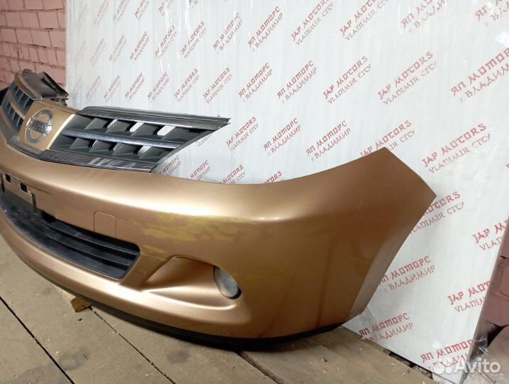 Бампер передний Nissan Tiida C11 HR15 2009