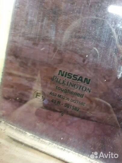 Стекло двери заднее правое 1,8 АКПП Nissan Almera