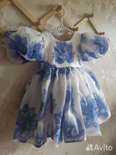 Нарядное платье для девочки от 80 до 110