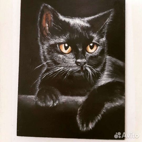 Картина. Кошка