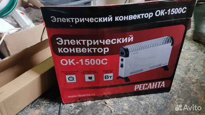 Электрический конвектор Ресанта ок-1500С