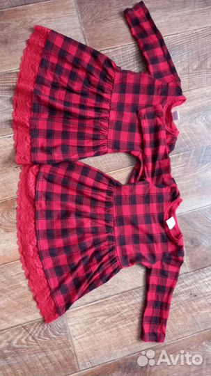 Платья для двойни 80