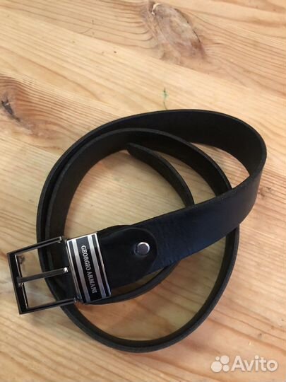 Мужской кожаный ремень
