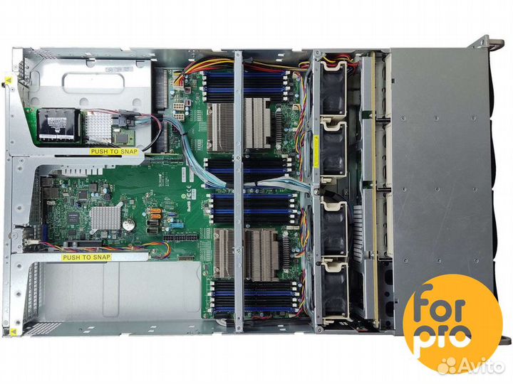 Supermicro 2U X10DRU 12LFF 2xE5-2620v4 128GB, 9361