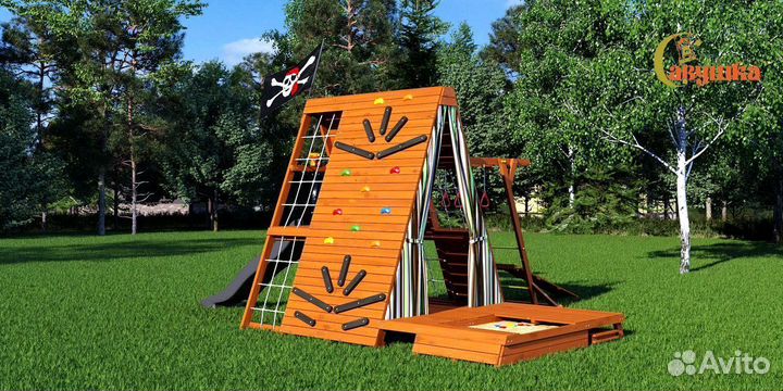 Спортивный комплекс уличный Савушка База 5