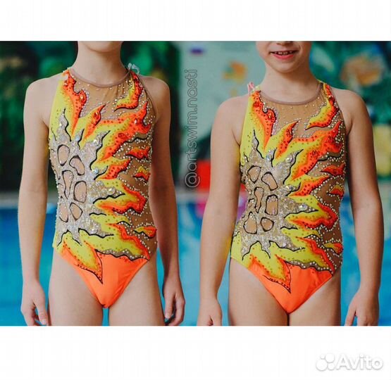 Пошив купальников для синхронного плавания