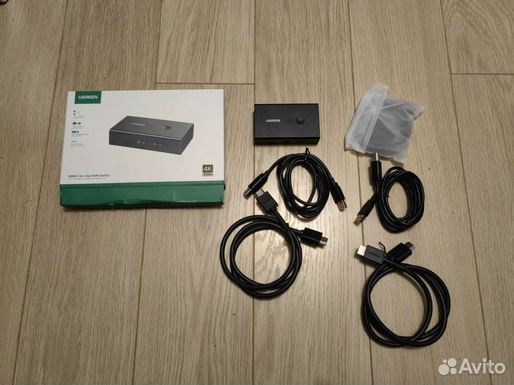 Ugreen KVM switch for 2 pc