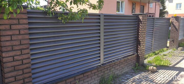 Заборы. Ленты. Подпорные стены. Ворота. Калитки