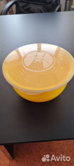 Миска с крышкой и дуршлаком