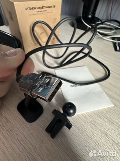 Автодержатель Pitaka MagEz Mount Qi новый