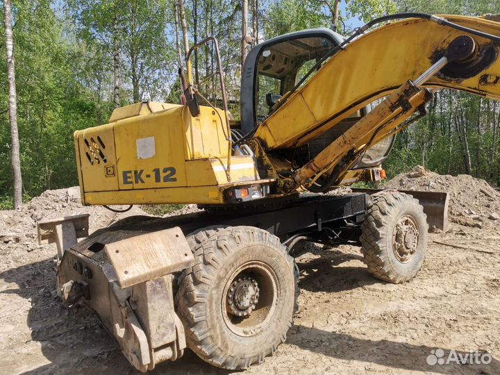 Колёсный экскаватор Твэкс ЕК-12, 2007