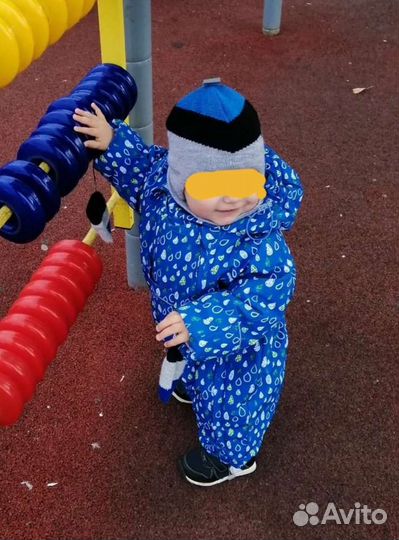 Шапка и снуд детские весна