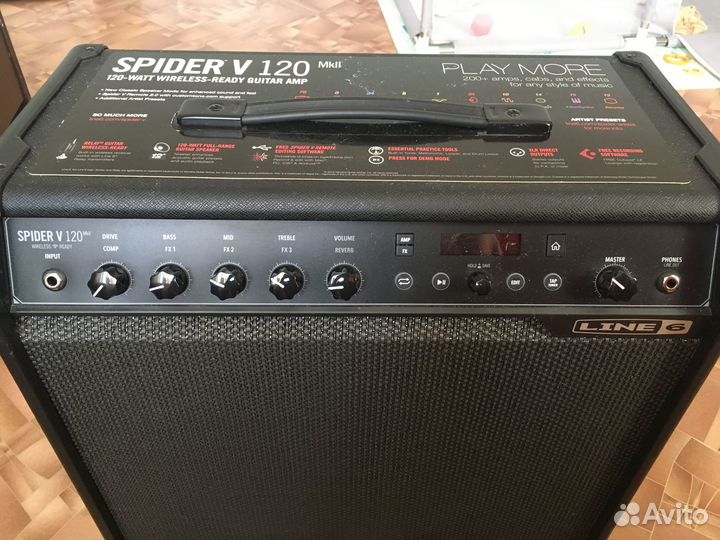 Гитарный комбоусилитель line 6 spider V 120 watt
