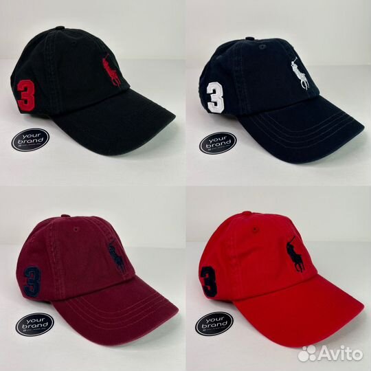 Кепка / бейсболка Polo Ralph Lauren черная