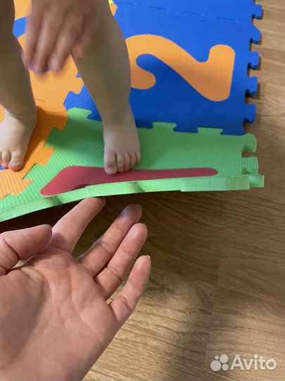 Коврик пазл