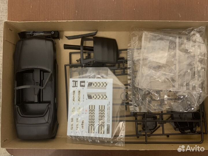 Сборная модель Mercedes 500sl fujimi 1/24