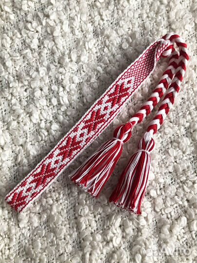 Плетеное очелье ручной работы Алатырь В наличии