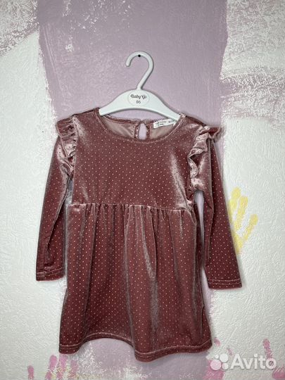 Платье для девочки 86