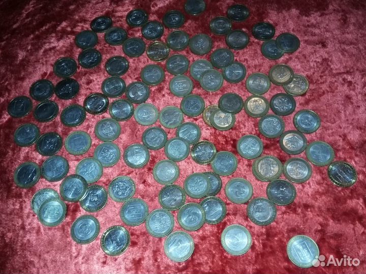 Монеты 10р юбилейные