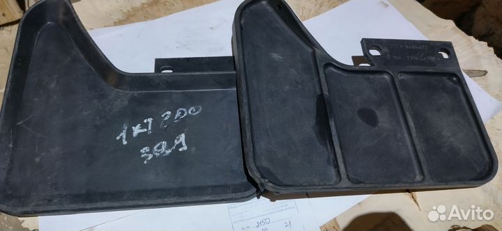 Брызговики задние Шевроле Нива