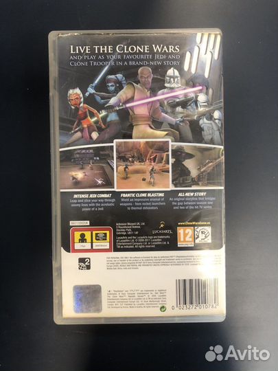 Star wars the clone wars psp