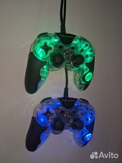 Геймпады для пк и PS3 (PS4) с подсветкой