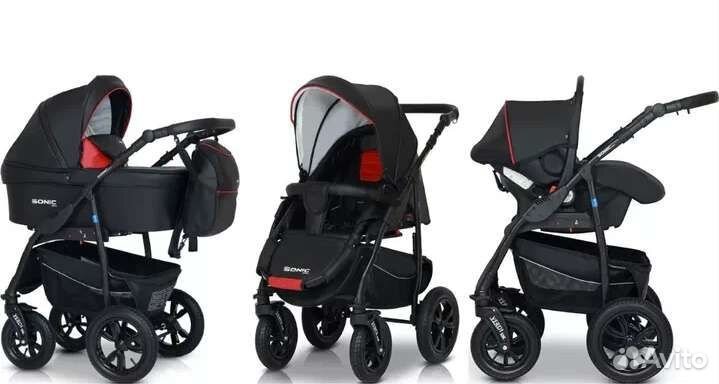 Коляска Sonic verdi 3 в 1