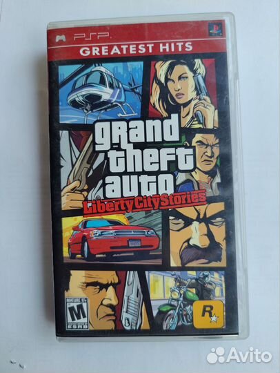 Gta liberty city stories PSP umd диск