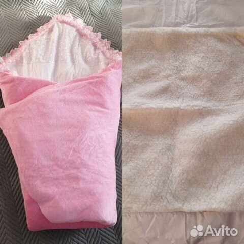 Конверт на выписку для девочки зима