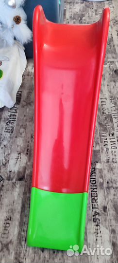 Детская горка пластиковая для дома