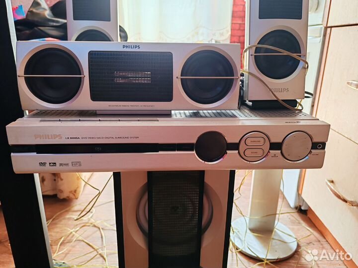 Домашний кинотеатр philips 5.1 LX 8000SA
