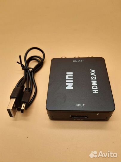 Hdmi-Тюльпаны (RCA) переходник-конвертер. Магазин