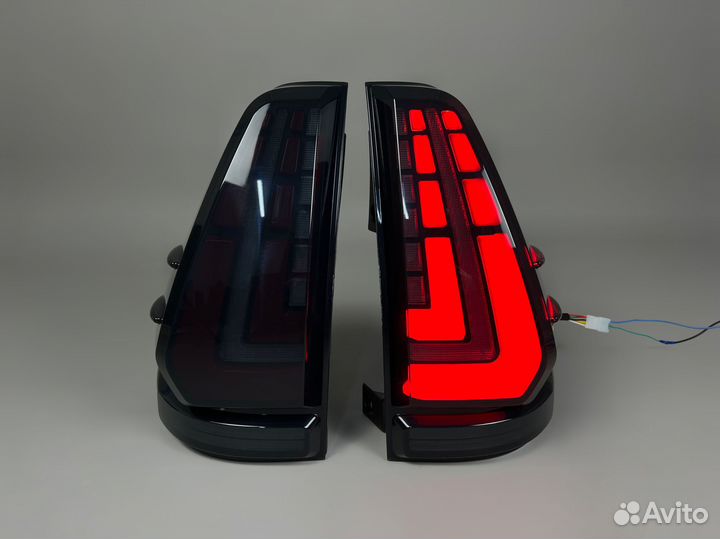 Стопы Toyota Land Cruiser Prado 120 Тюнинг Дым