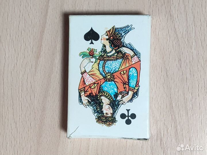 Карты игральные Белый Палех СССР