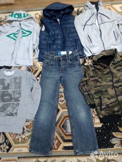 Одежда для мальчика пакетом 128-134-140