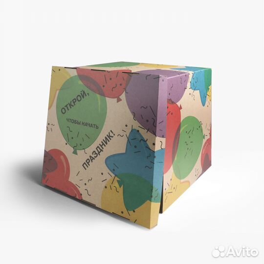 Картонные коробки с логотипом на заказ