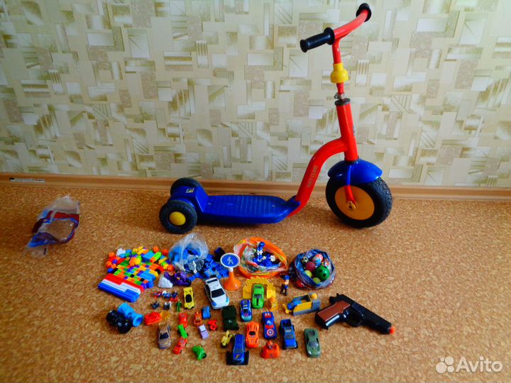 Велосипед, самокат, роллерсерф