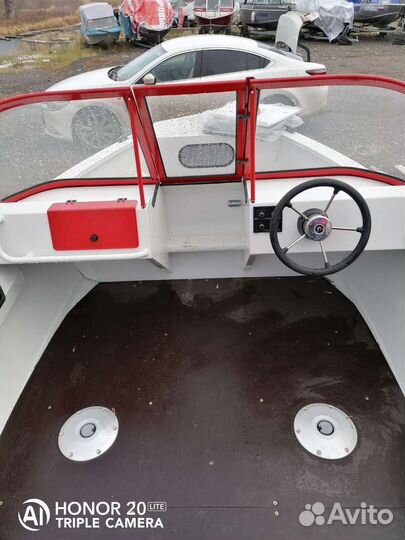 Лодка Неман 500 DC NEW + мотор 60 сил, с прицепом