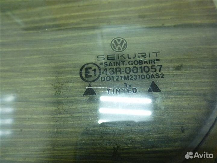 Стекло заднее левое Volkswagen Vento седан ABS