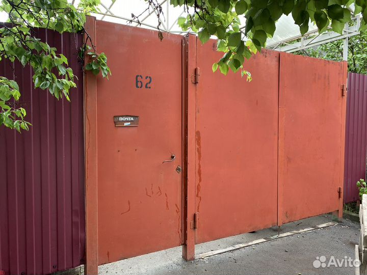Ворота с калиткой распашные