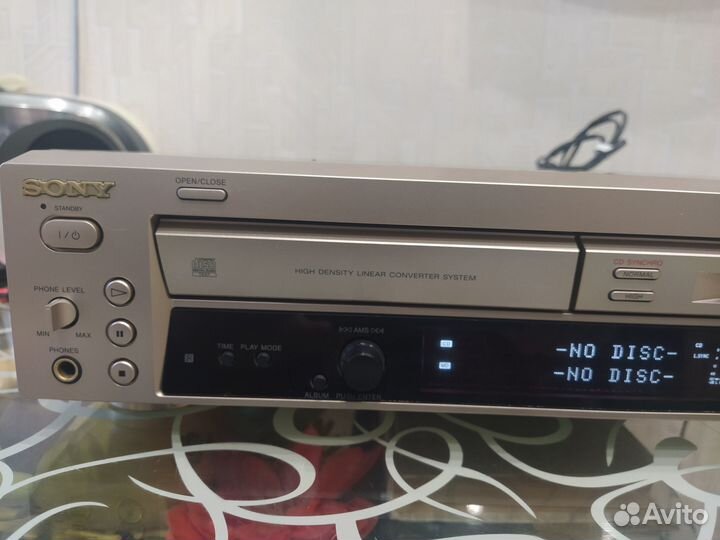 CD MD disc deck sony MXD-D400