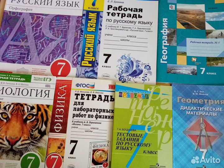 Рабочие тетради 7 класс