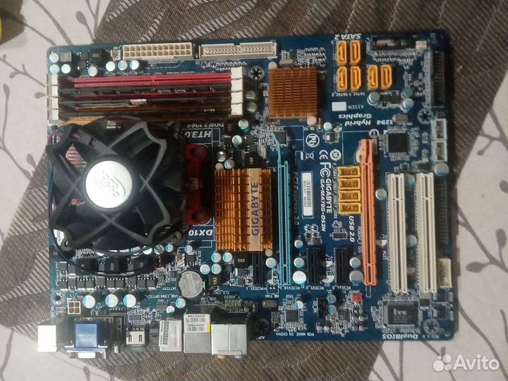 Комплект мать+проц+озу